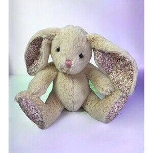 Pier 1 One 2020 Hopper Floral Bunny Rabbit Floppy Plush Stuffed Animal Toy